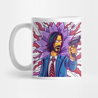 john Wick simpson Mug